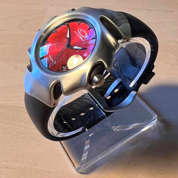 OAKLEY Watch - Blade 2 - Brushed/Red - Picture 3 of 5